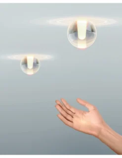 Alaska Big Trimless - Arkoslight - Lámpara empotrable trimless, esfera de vidrio Ø 10 cm