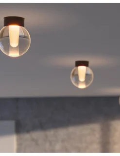 Alaska Trimless - Arkoslight - Lámpara empotrable trimless, esfera de vidrio Ø 5 cm