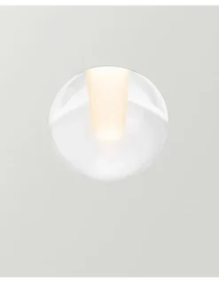 Alaska Trimless - Arkoslight - Lámpara empotrable trimless, esfera de vidrio Ø 5 cm