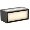 Aplique de exterior Cancun - Mantra - Lámpara rectangular con doble luz