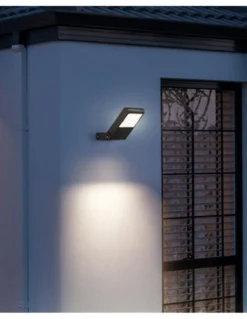 Aplique de exterior Cap - Iberlamp - Diseño orientable en antracita