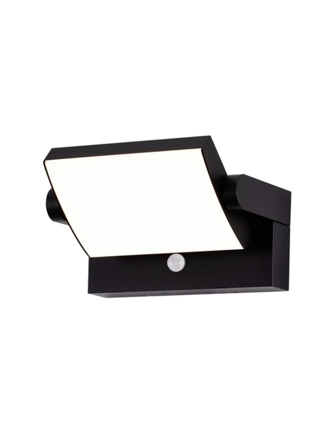 Aplique de exterior Cooper – Mantra – Lámpara con sensor de movimiento en blanco o negro