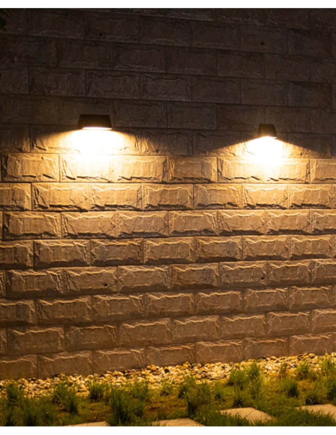 Aplique de exterior Dover - Iberlamp - Lámpara en antracita, luz inferior