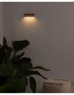 Aplique de exterior Lako – Faro – Lámpara LED 3000K, Aluminio, 22 cm