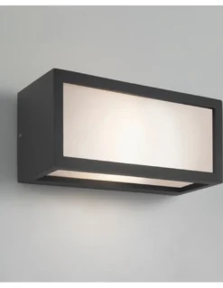 Aplique de exterior Quanta - FORLIGHT - Diseño horizontal, 25 cm