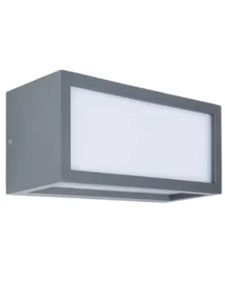 Aplique de exterior Quanta - FORLIGHT - Diseño horizontal, 25 cm