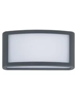 Aplique de exterior Zenitha - FORLIGHT - Lámpara de pared LED, negra