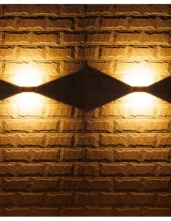 Aplique de exterior Zerouno - Iberlamp - Iluminación LED decorativa y bidireccional para terrazas