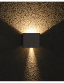 Aplique de exterior Zerouno - Iberlamp - Iluminación decorativa con ángulo regulable de luz