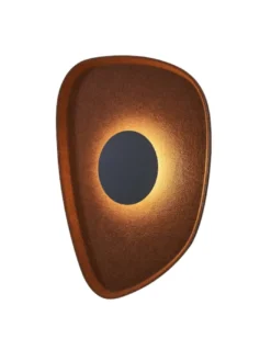 Aplique de pared Acustic - Mantra - Lámpara acústica de diseño orgánico, acabado café