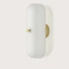 Aplique de pared Atil – Aromas – Lámpara de pared dorada, 28 cm, LED 2700K