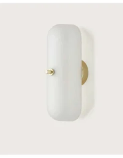 Aplique de pared Atil – Aromas – Lámpara de pared dorada, 28 cm, LED 2700K