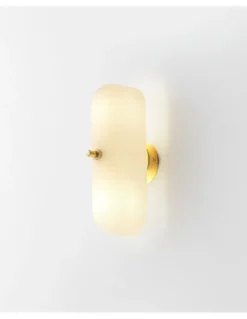 Aplique de pared Atil – Aromas – Lámpara de pared dorada, 28 cm, LED 2700K