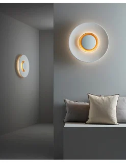 Aplique de pared Big Bang – LedsC4 – LED texturizado blanco