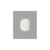 Aplique de pared blanco Ovo - Faro - Luz decorativa, pantalla dirigible, Ø 19 cm