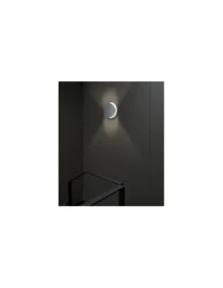 Aplique de pared blanco Ovo - Faro - Aplique orientable y decorativo, Ø 24 cm