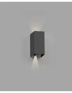 Aplique de pared Blind – Faro – Diseño moderno, Lámpara LED de exterior