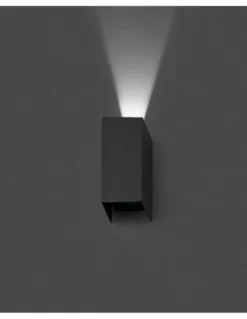 Aplique de pared Blind – Faro – Diseño moderno, Lámpara LED de exterior