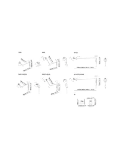 Aplique de pared Blux System Plug In - Blux