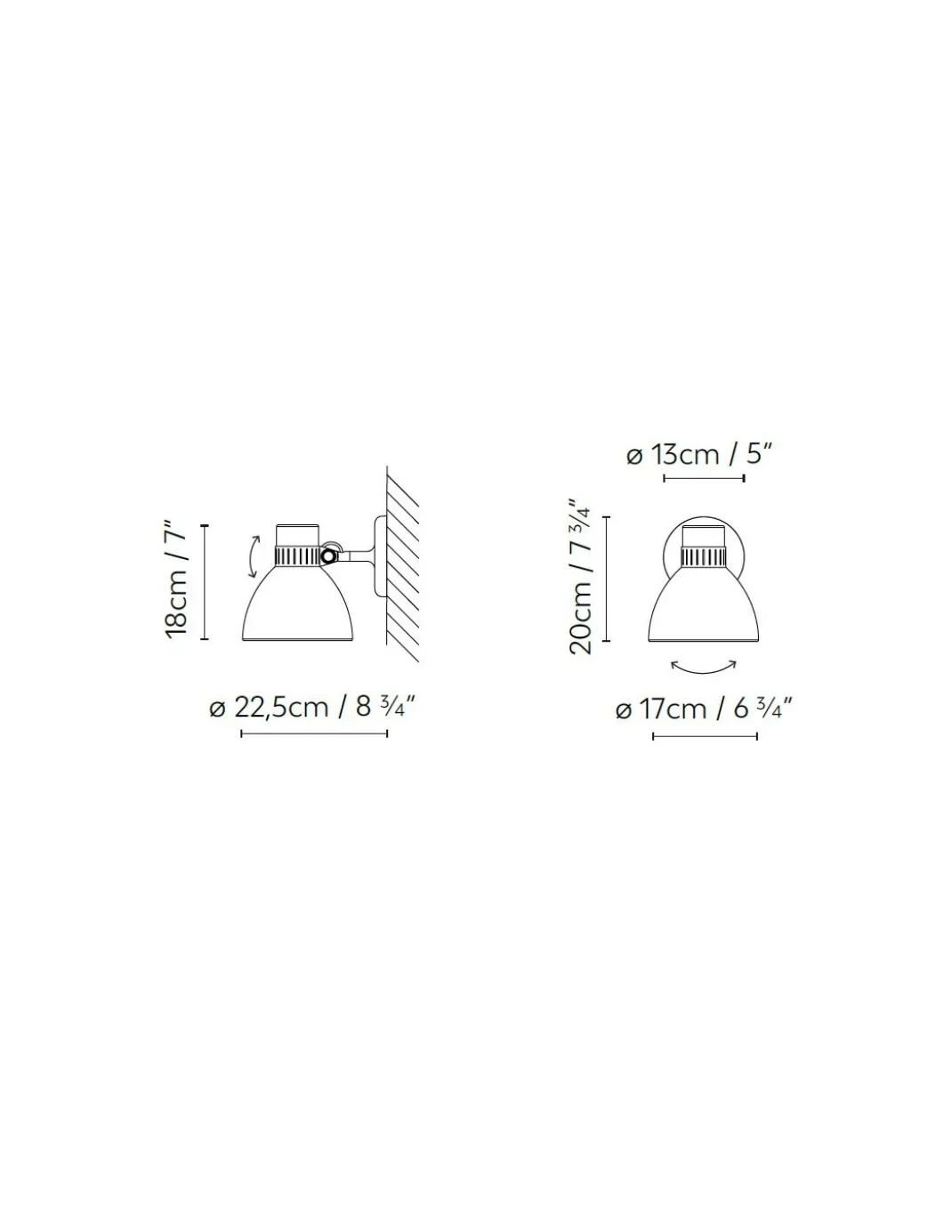 Aplique de pared Blux System W - Blux