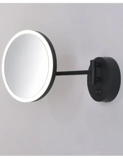 Aplique de pared Boan - ACB - Espejo de aumento con luz para maquillarse