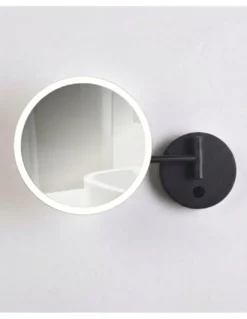 Aplique de pared Boan - ACB - Espejo de aumento con luz para maquillarse