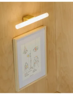Aplique de pared Calma - Faro - Lámpara para espejo de baño o para iluminar cuadros
