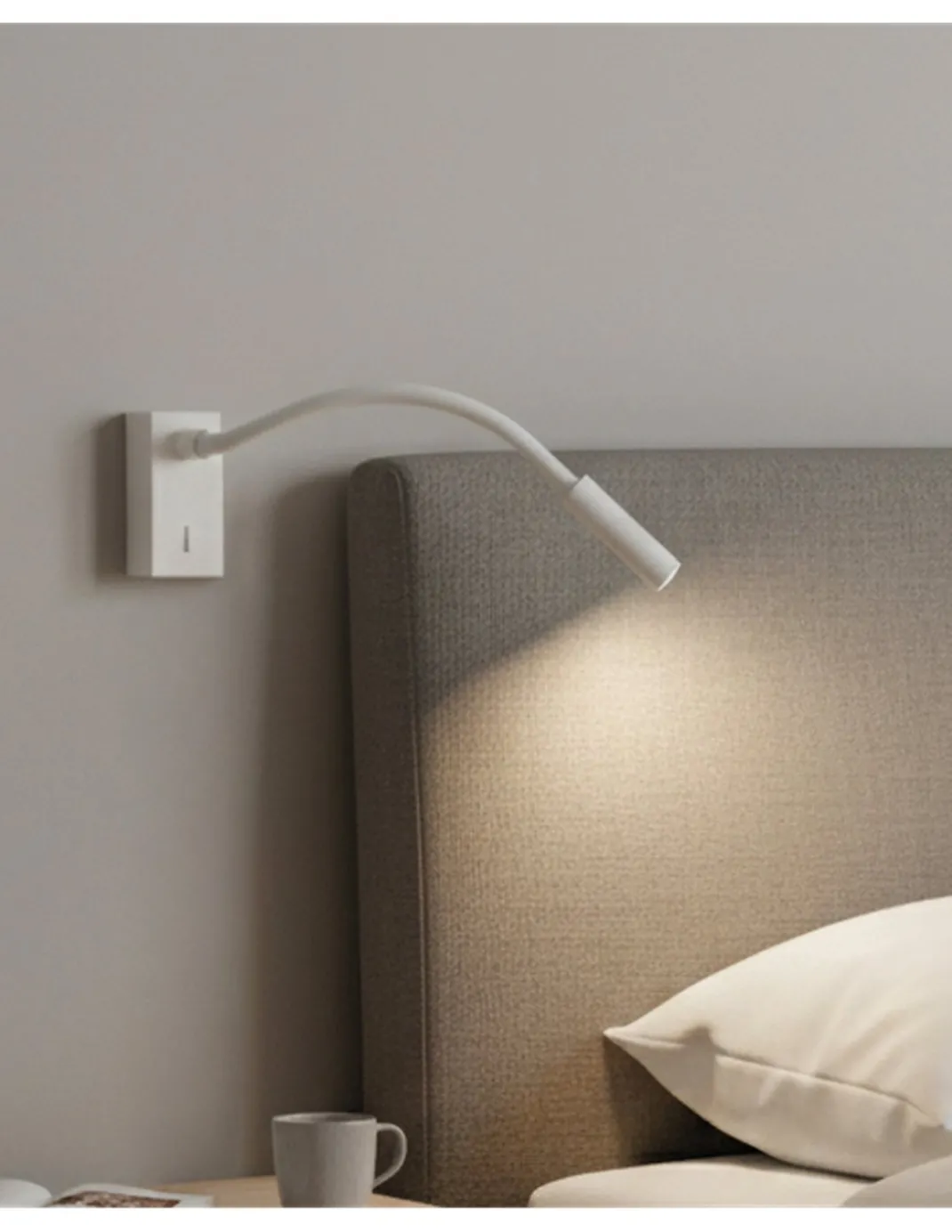 Aplique de Pared Cio - ACB - Aplique de lectura LED orientable color blanco