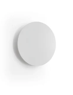 Aplique de pared Circular – Novolux Exo – Lámpara redonda, blanco y negro, 20-25 cm