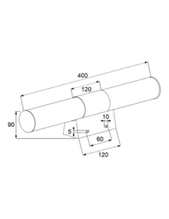 Aplique de pared 133-05 - Conalux - Lámpara para iluminar espejos