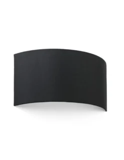 Aplique de pared Cotton – Faro – Lámpara horizontal, Blanco+Negro, 37 cm