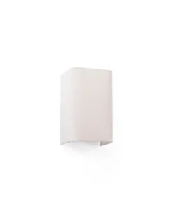 Aplique de pared Cotton – Faro – Pantalla textil, 12+20+37 cm