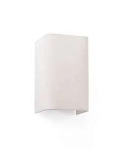 Aplique de pared Cotton – Faro – Pantalla textil, 12+20+37 cm