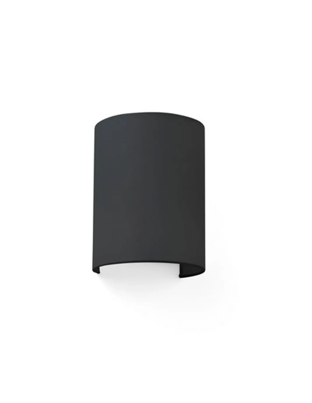 Aplique de pared Cotton – Faro – Textil blanco+negro, E27