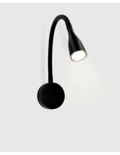 Aplique de pared Crobat – FORLIGHT – Lámpara de lectura en 2 colores, LED 3000K 450 lm, Brazo orientable