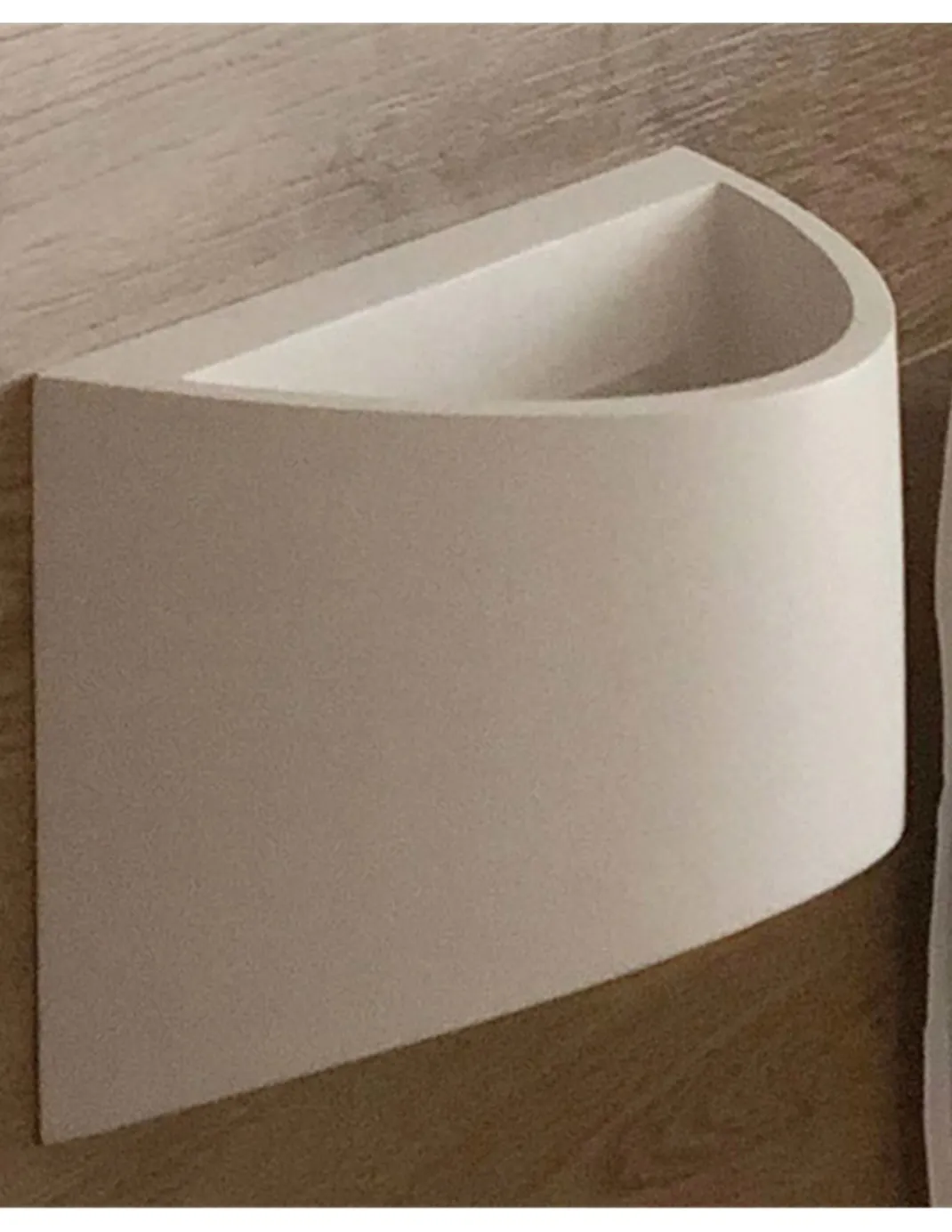 Aplique de Pared Dana - ACB - Aplique decorativo en escayola blanca