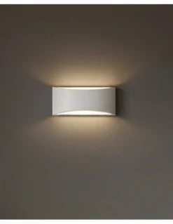 Aplique de Pared Dana - ACB - Aplique decorativo en escayola blanca