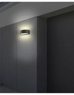 Aplique de pared de exterior Aysel - ACB - Lámpara LED de pared con doble luz indirecta IP65