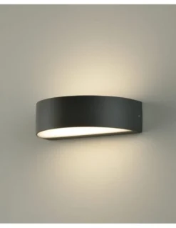 Aplique de pared de exterior Aysel - ACB - Lámpara LED de pared con doble luz indirecta IP65