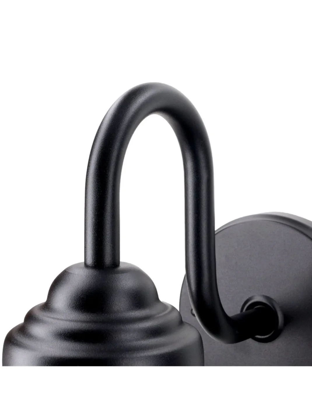 Aplique de pared de exterior Avenue – FORLIGHT – Lámpara vintage negra, IP44 E27