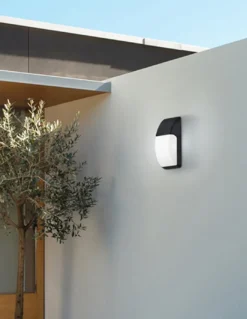 Aplique de pared de exterior Area – FORLIGHT – Lámpara moderna en 3 colores, Apto para ambientes salinos
