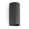 Aplique de pared de exterior Bruc – Faro – Gris oscuro, Doble luz, LED 3000K
