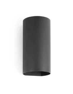 Aplique de pared de exterior Bruc – Faro – Gris oscuro, Doble luz, LED 3000K