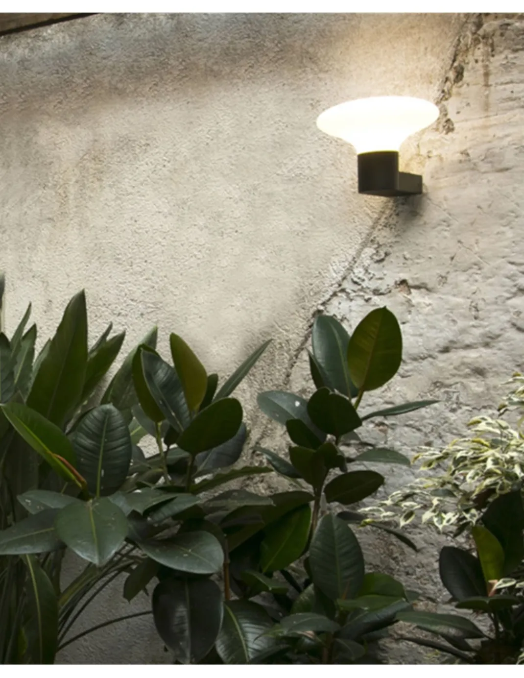 Aplique de pared de exterior Blubs – Faro – Gris oscuro, IP44