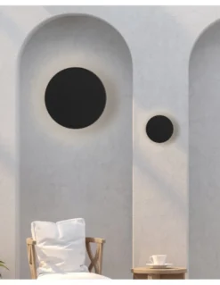 Aplique de pared de exterior Combo - ACB - Aplique LED decorativo circular IP65