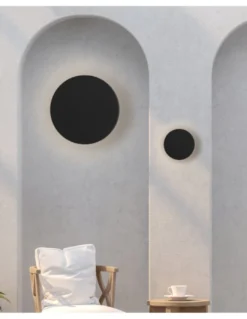 Aplique de pared de exterior Combo - ACB - Aplique LED decorativo circular IP65