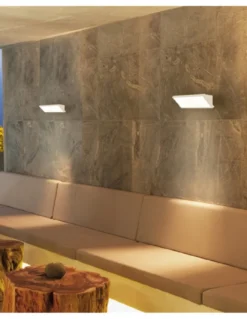 Aplique de pared de exterior Creek - Mantra - Lámpara rectangular para iluminación de fachada