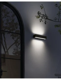 Aplique de pared de exterior Croma - Novolux Lighting - Uni/bidereccional emisión de luz