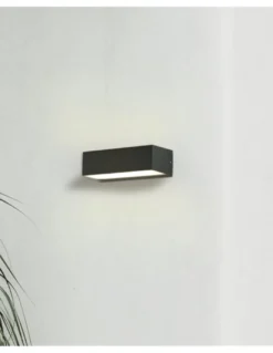 Aplique de pared de exterior Draco - ACB – Lámpara de pared antracita, 20.7 cm