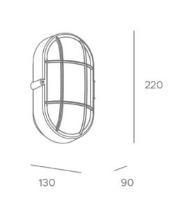 Aplique de pared de exterior Fond - FORLIGHT - Lámpara clásica